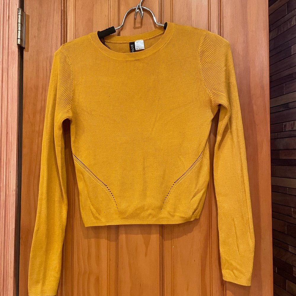 DIVIDED by H & M. Mustard Yellow Sweater